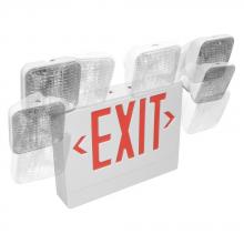 TCP DCLEDGAL - DIECAST LED EXIT GREEN ALUM