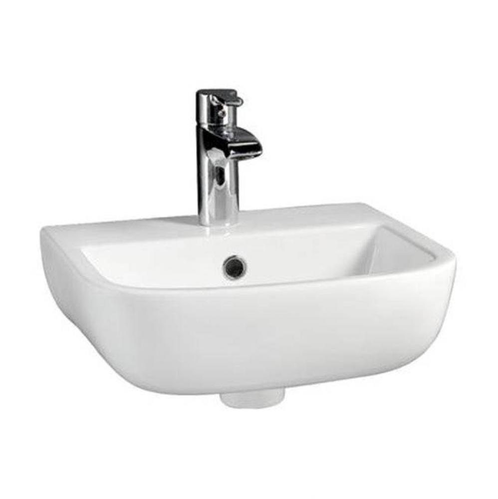 Series 600 SMALL Wall-HungBasin 15-3/4&apos;&apos;,4&apos;&apos; Center Set,WH