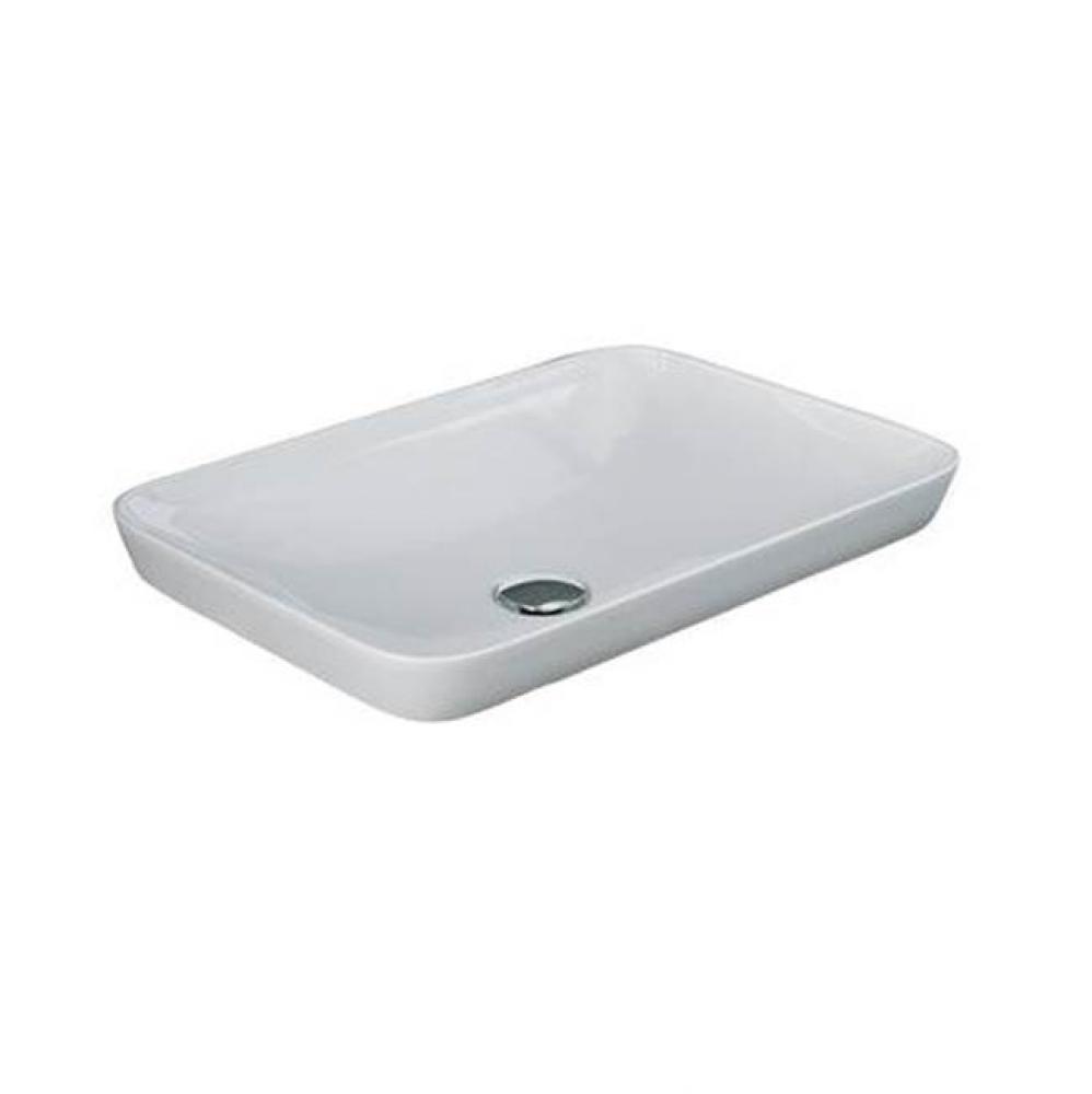 Variant 21-5/8&apos;&apos; x 14&apos;&apos; RectDrop-In Basin in White