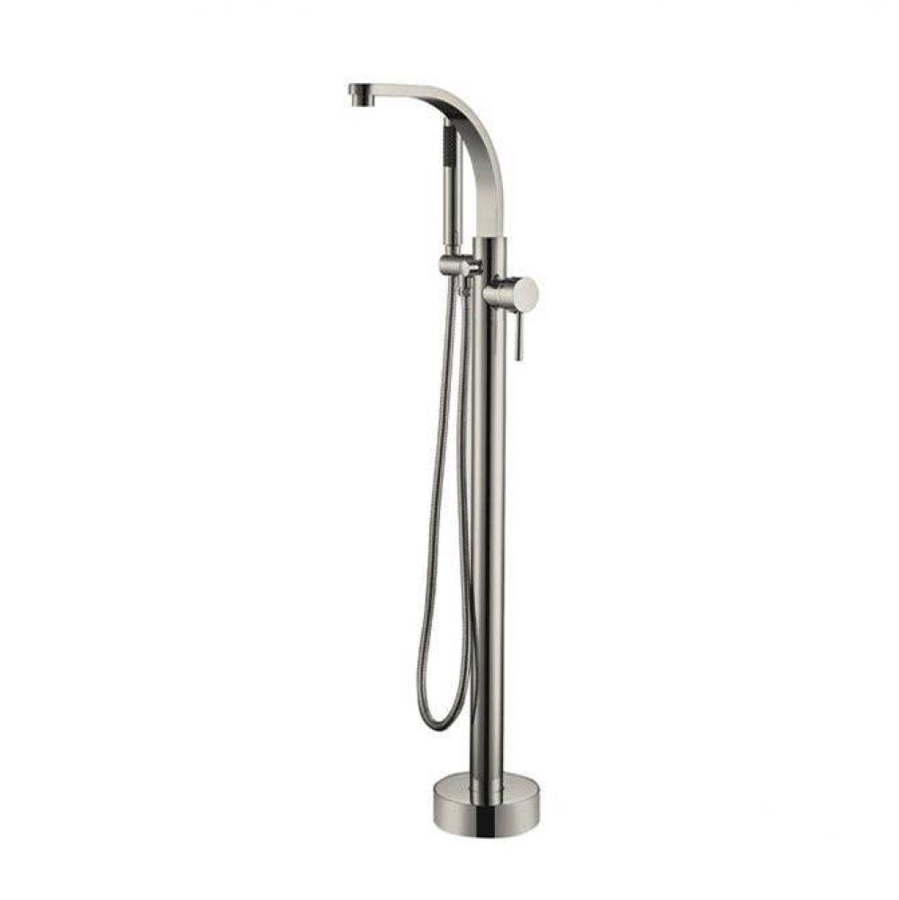 Grimley Freestanding Faucet (Brass),W/Handshower,BN