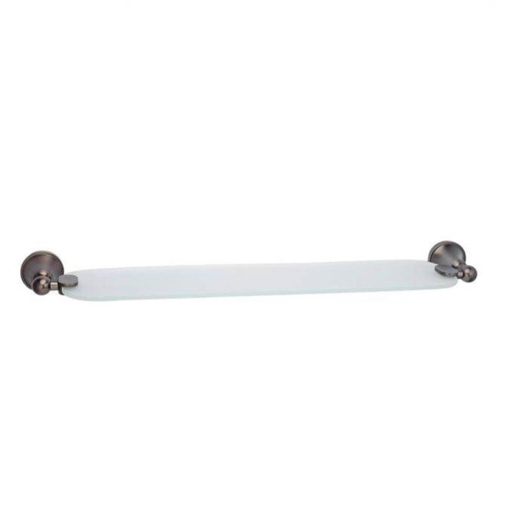 Gleason Glass ShelfOil Rubbed Bronze