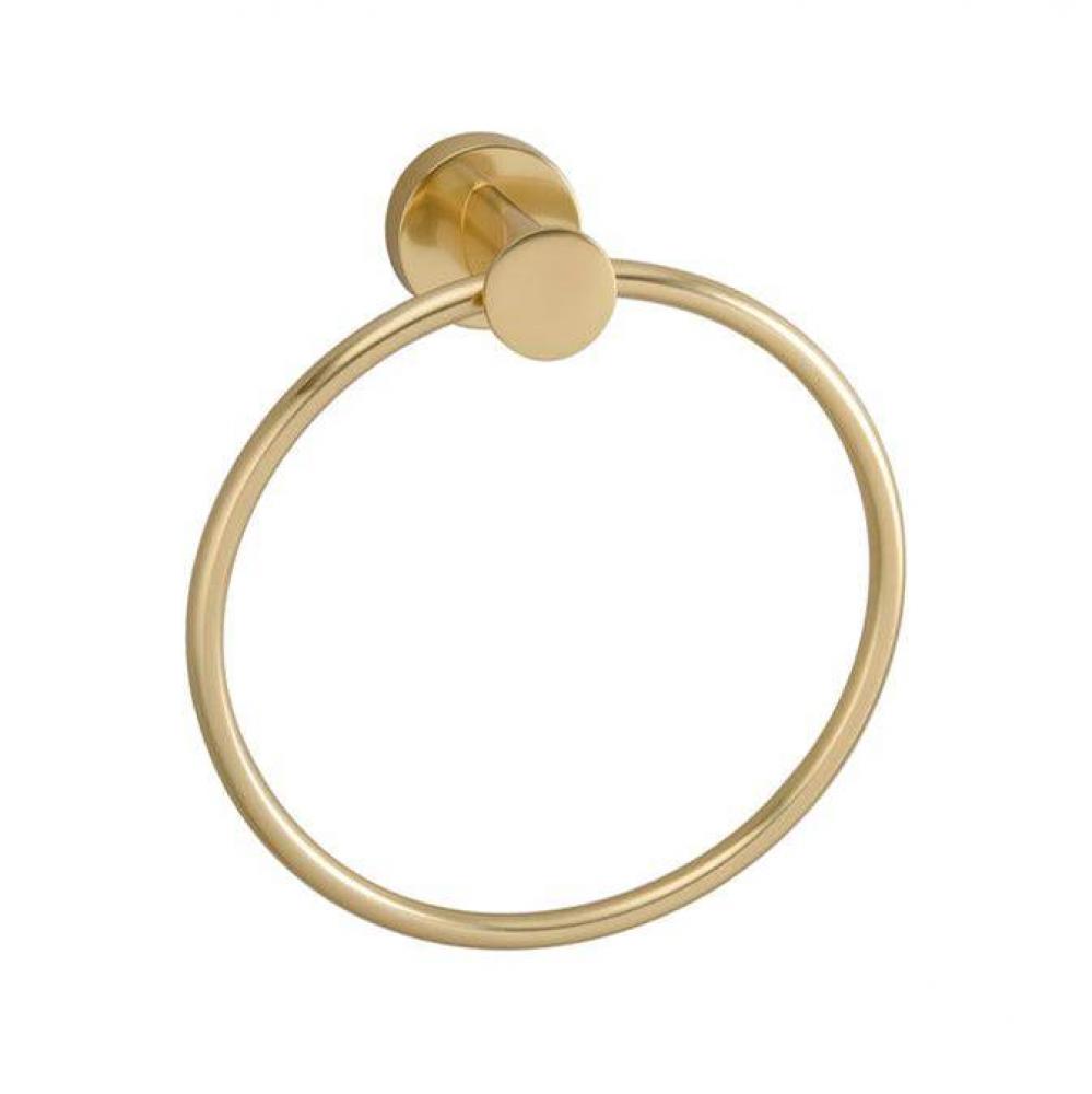 Plumer Towel Ring,Antique Brass