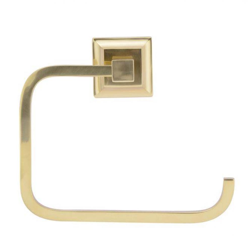 Stanton Towel Ring,Antique Brass