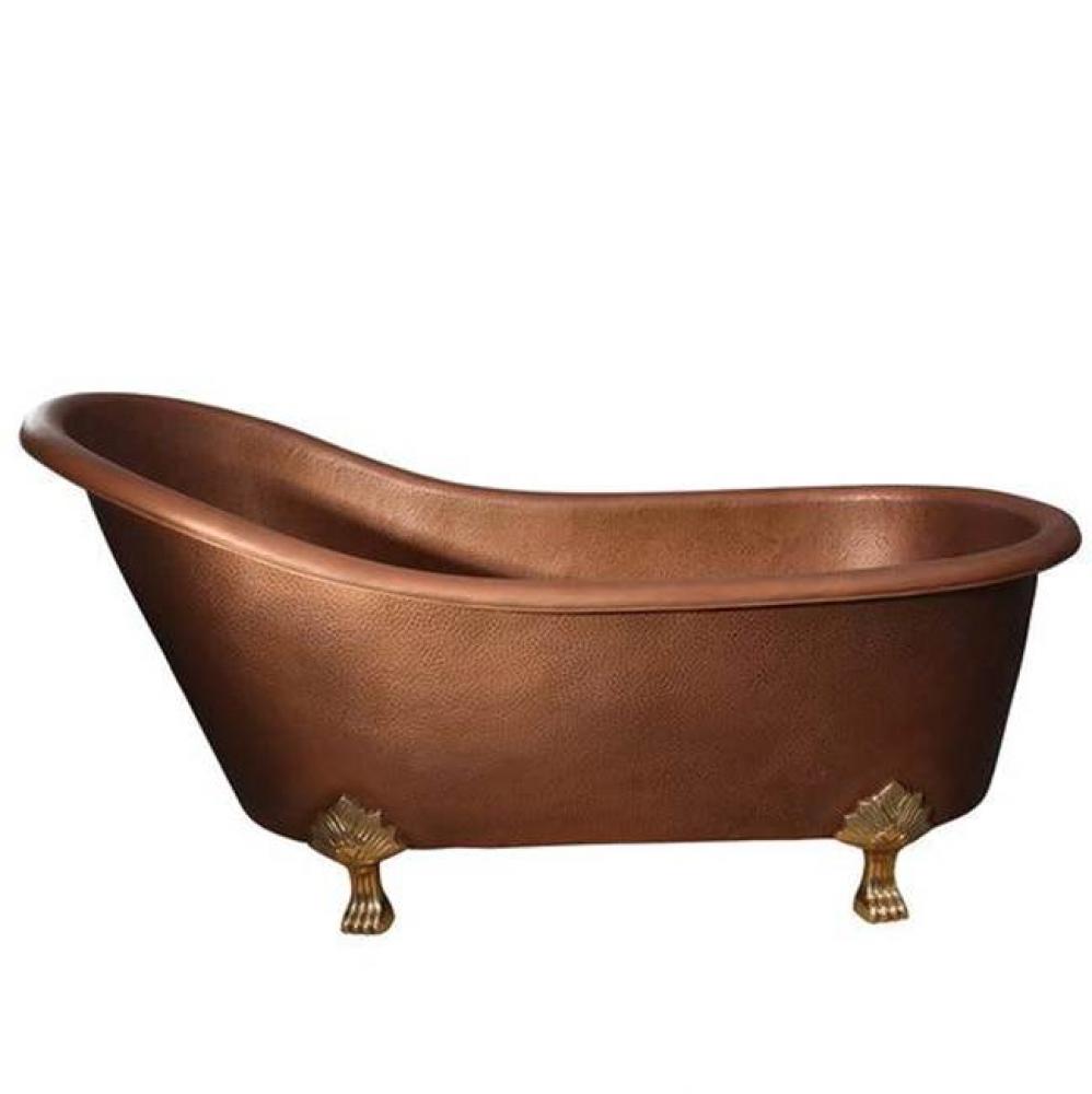 Lawson 66&apos;&apos; Slipper Tub w/feetPB,Tub Light AC, No Hole