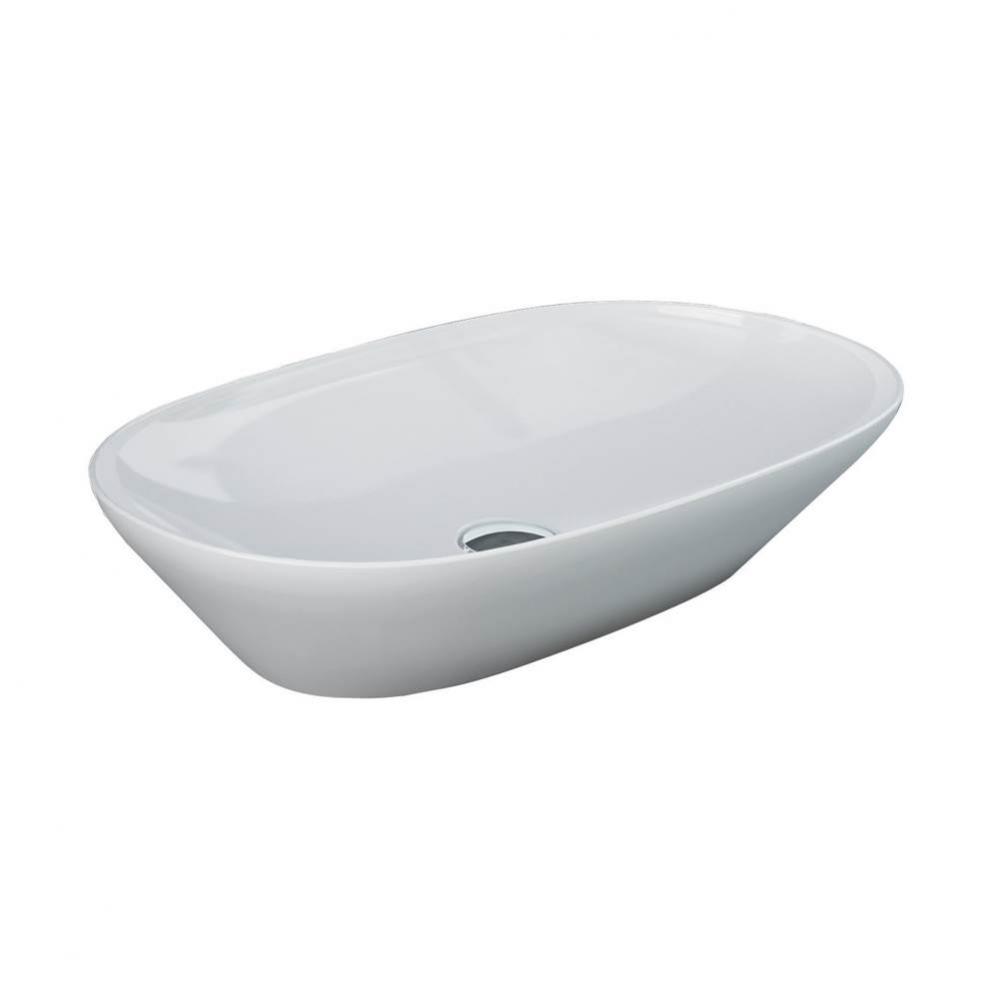 Variant 23-5/8&apos;&apos; x 14&apos;&apos; OvalCounter Top Basin in White