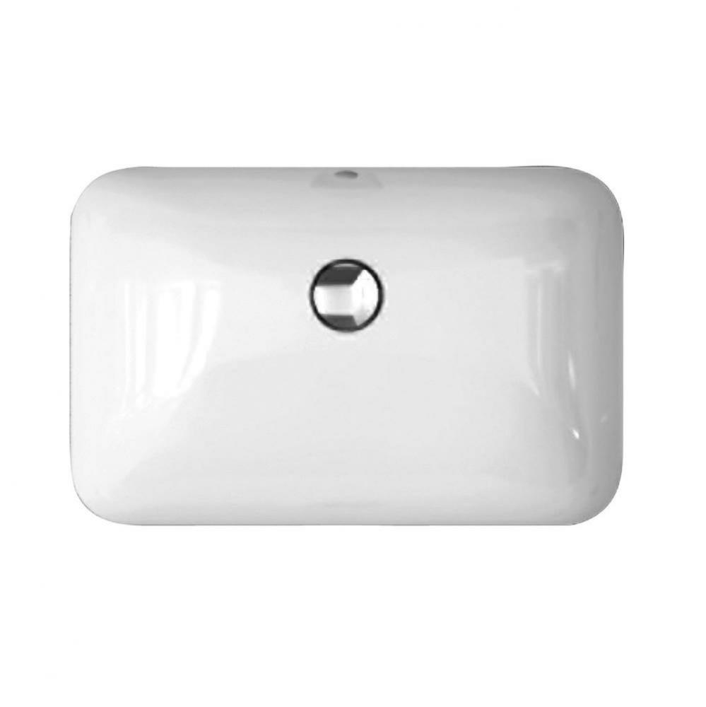 Variant 21-5/8&apos;&apos; x 14&apos;&apos; RectUndercounter Basin in White