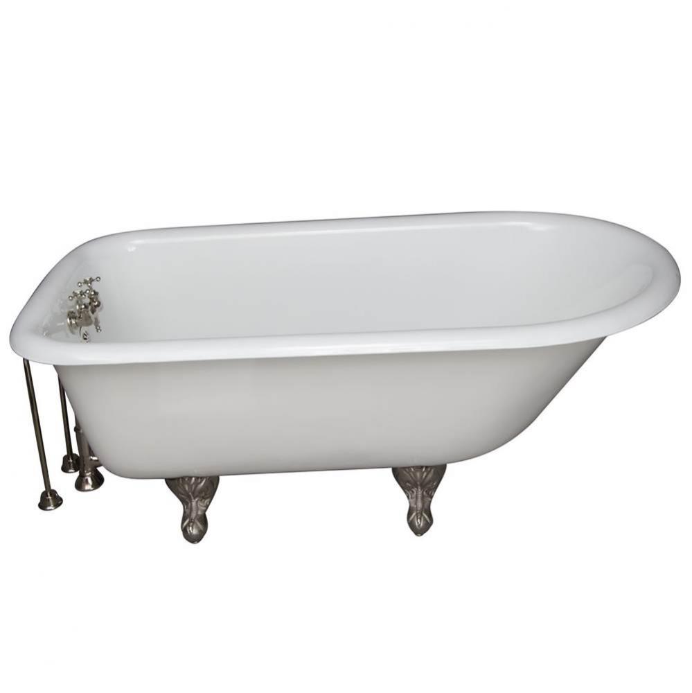 Tub Kit 55&apos;&apos;,CI,Roll Top,Supplies,Tub Filler, Drain-PN