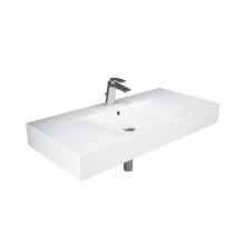 Barclay 4-1628WH - Des 1010 Wall-Hung Basin 8'' Widespread