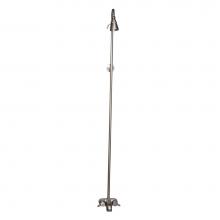 Barclay 4195-BN - Diverter Bathcock w/Riser and Showerhead,Brushed Nickel