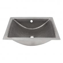 Barclay 6752-PE - Fuller 20'' Concave UM Lav SinBrushed Nickel