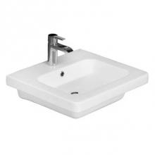 Barclay 4-1084WH - Resort 650 Wall-Hung Basin,White-4'' Center Set