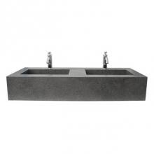 Barclay 5-641BHG - Precious 48-1/2'' Porcelain 1-Hole,WallHung,w/Drain BH-Gray