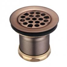 Barclay 5587-ORB - Bar Sink Drain 2'' with SteelGrid, Oil Rubbed Bronze