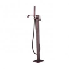 Barclay 7962-ORB - Camari Freestanding Faucet (Brass),W/Handshower,ORB