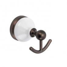 Barclay ADRH100-ORB - Anja Double Robe Hook,Oil Rubbed Bronze