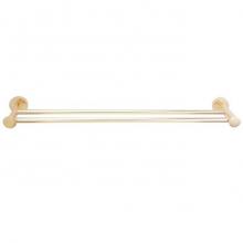 Barclay ADTB106-24-AB - Plumer Double Towel Bar, 24'',Antique Brass