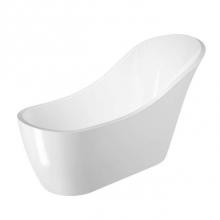 Barclay ATSN70FIG-ORB - McGuire AC Slipper Tub WH, 68''w/Internal Drain Pipe, ORB