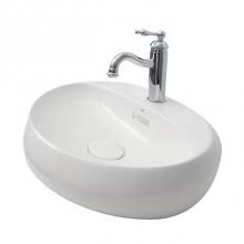 Barclay CL4-211WHMT - Cloud 25-5/8'' Wall Hung Basin,1-Hole,W/Waste Cover,Matt WH