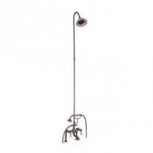 Barclay 4062-PL-MB - Elephant Spout, Riser, Showerhead, Lvr Hdle,Matte Black