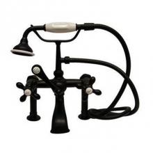 Barclay 4601-MC-MB - Elephant Spout Hand Shwr, 6'',Mounts, Cross Hdls,Matte Black