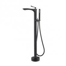 Barclay 7974-MB - Kayla Freestandng Tub Filler w/HS, Matt Black