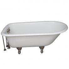 Barclay TKCTRH54-PN5 - Tub Kit 55'',CI,Roll Top,Supplies,Tub Filler, Drain-PN