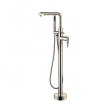 Barclay 7972-BN - Jansen Freestanding Faucet (Brass),W/Handshower,BN