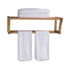 Barclay TRK502 - Bamboo Wall Mount Towel Rack