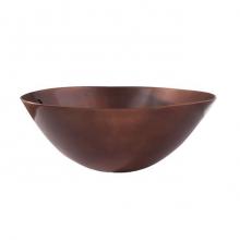 Barclay 7-759SAC - Iverson 20'' Oval Basin SmoothDBL Layer,NO OF,Antique Copper