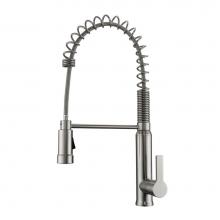 Barclay KFS422-L2-BN - Shallot Kitchn Faucet,Pull-out