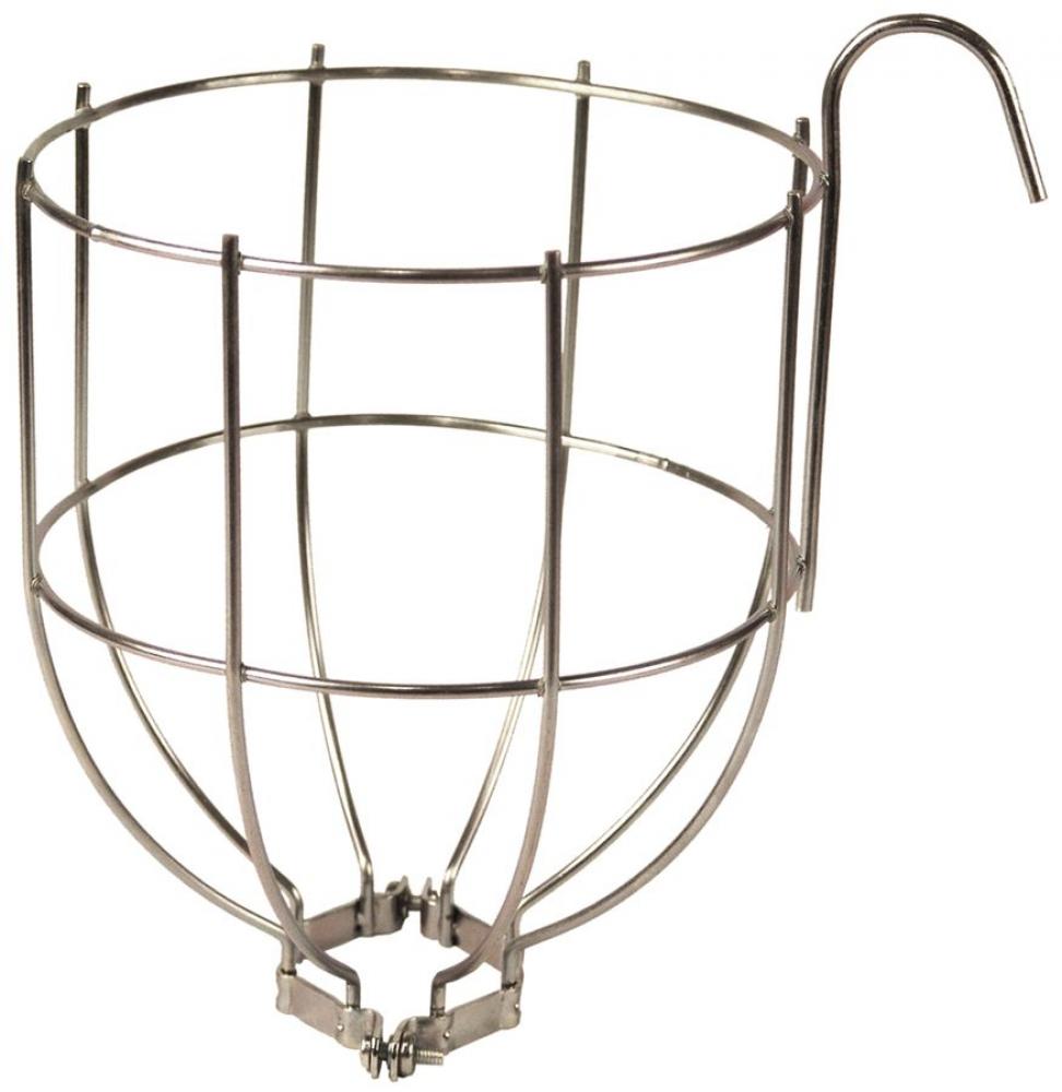 LAMP GUARD (7/9), 6.2&#34;W X 7.5&#34;L ZINC PLT