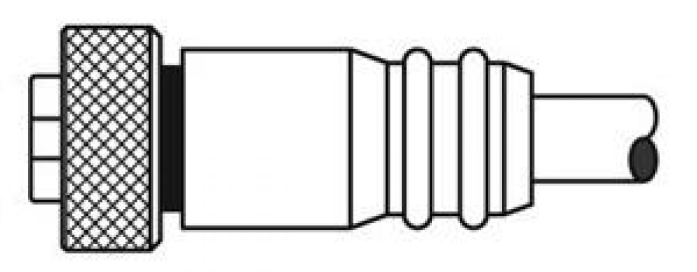 MIN-SYNC SGL END FEM STR 8P 6&#39; PVC