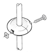 Ericson SC4 - BALL STOP FLAT 0.63 IN TO 0.750 IN