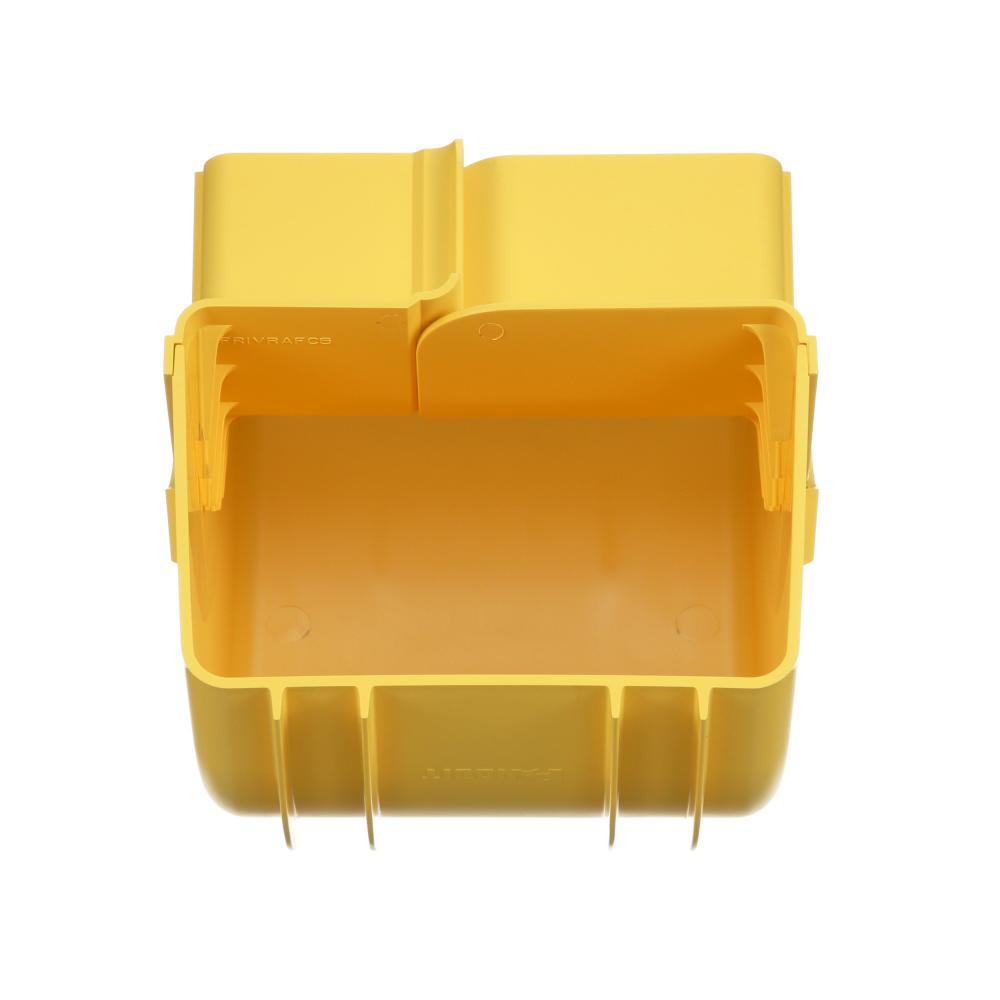 FiberRunner® Inside Vertical, 90°, 6x4, Yellow