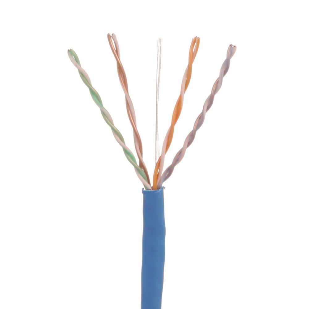 Copper Cable, Cat 6, 24 AWG, UTP, CMP, Red