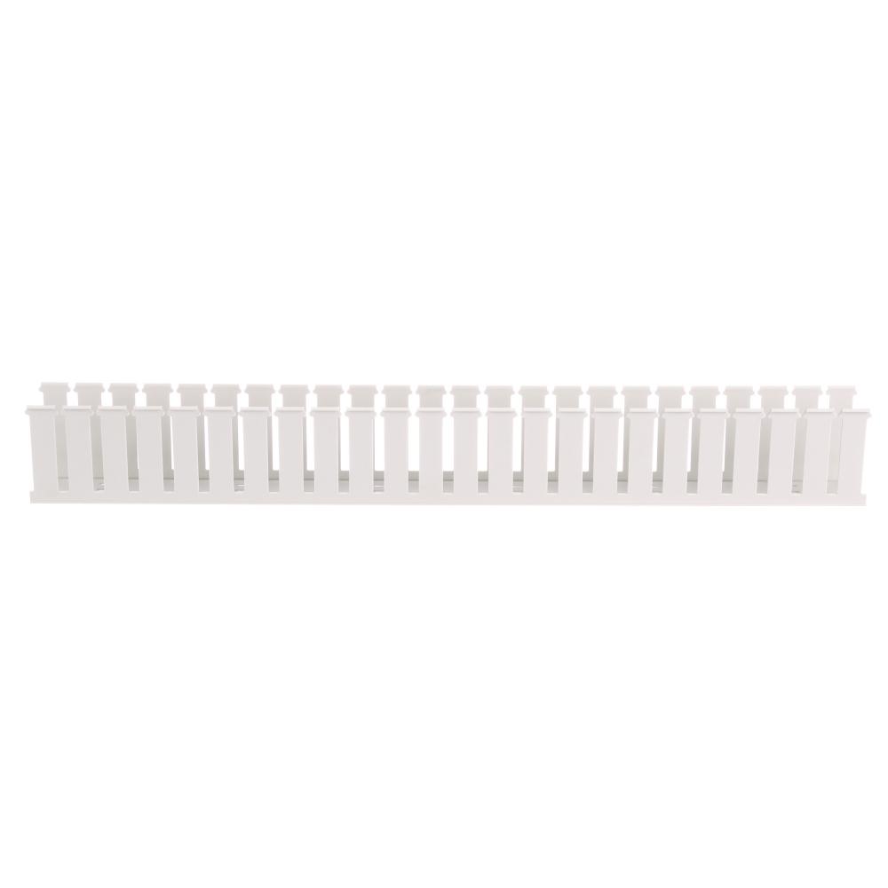 Panduct® NE2X3WH6 Wide Slot Duct, White, Hal-Fr