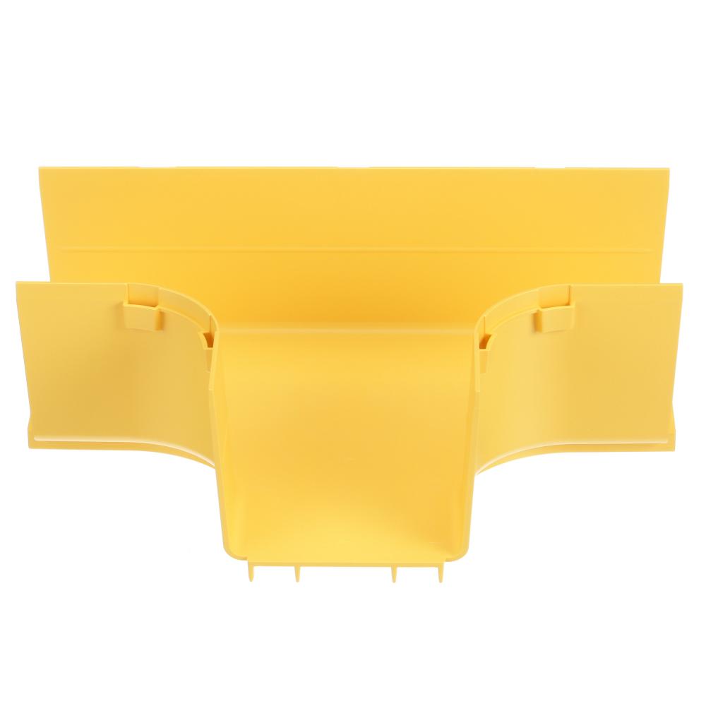 FiberRunner® Horizontal Tee, 90°, 4x4, Yellow