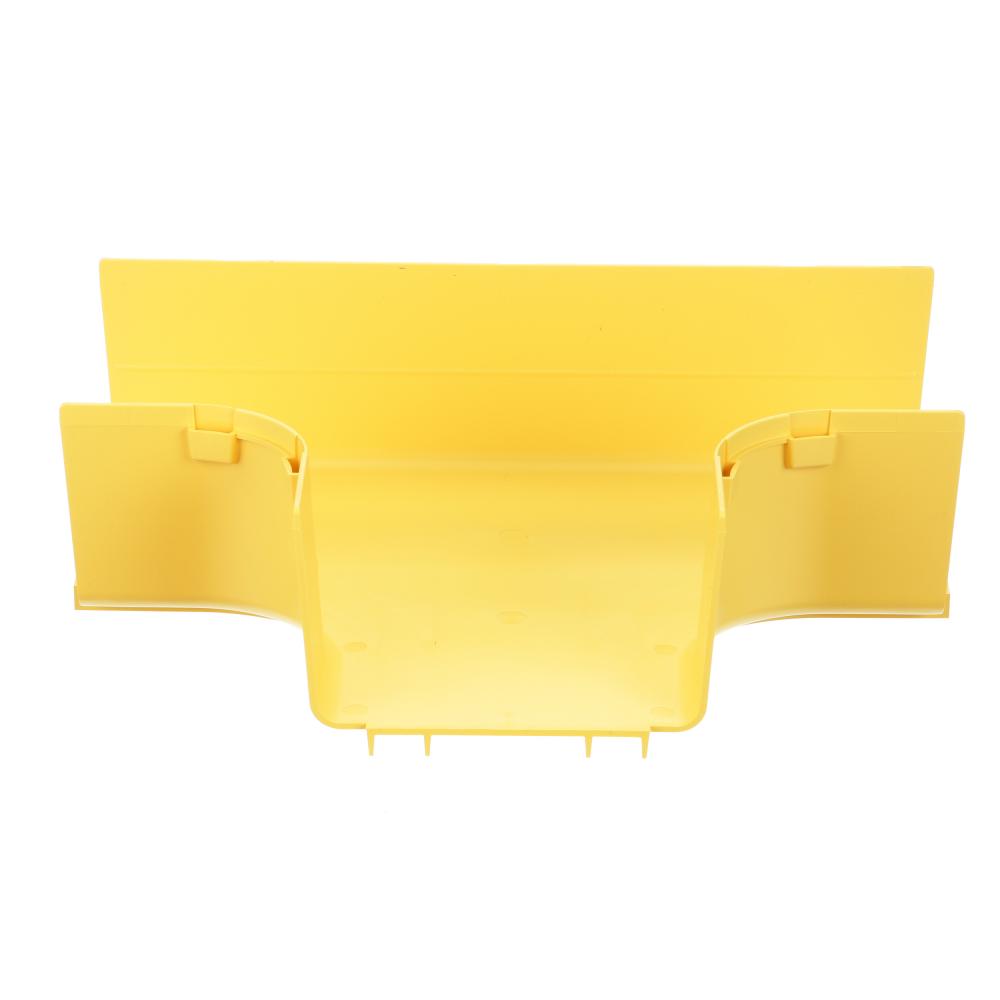 FiberRunner® Horizontal Tee, 6x4, Yellow