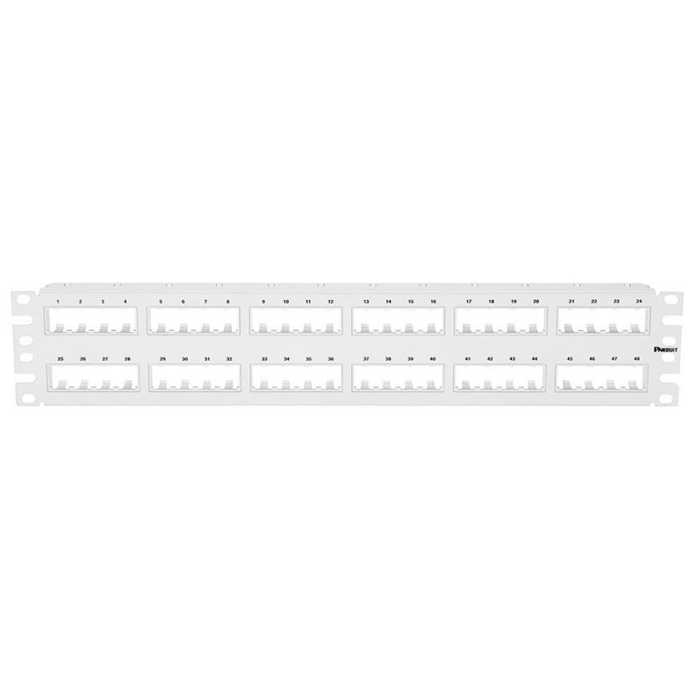 Mini-Com®, Flat,Unshielded, Patch Panel, 48 Por