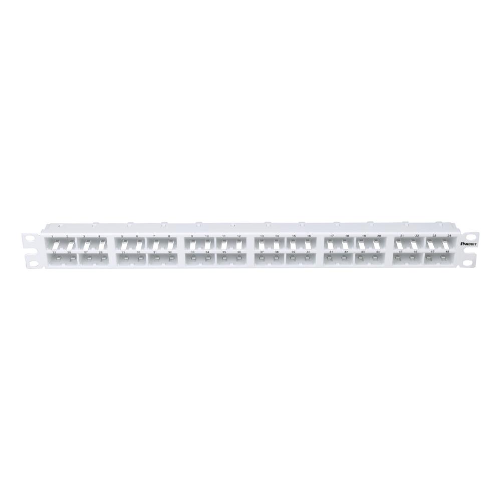 Mini-Com®, Flat,Unshielded, Patch Panel, 48 Por