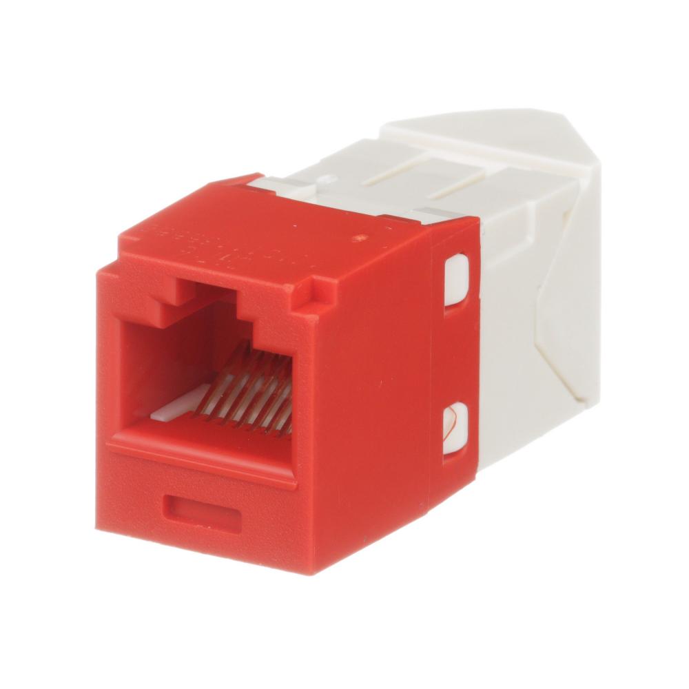 Mini-Com® UTP RJ45 Cat 6 Left/Right TG Jack Mod