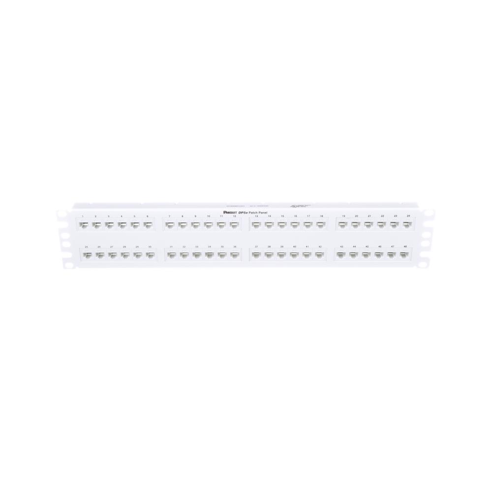 DP5e™  Flat Cat 5e Punchdown Patch Panel 48 Po