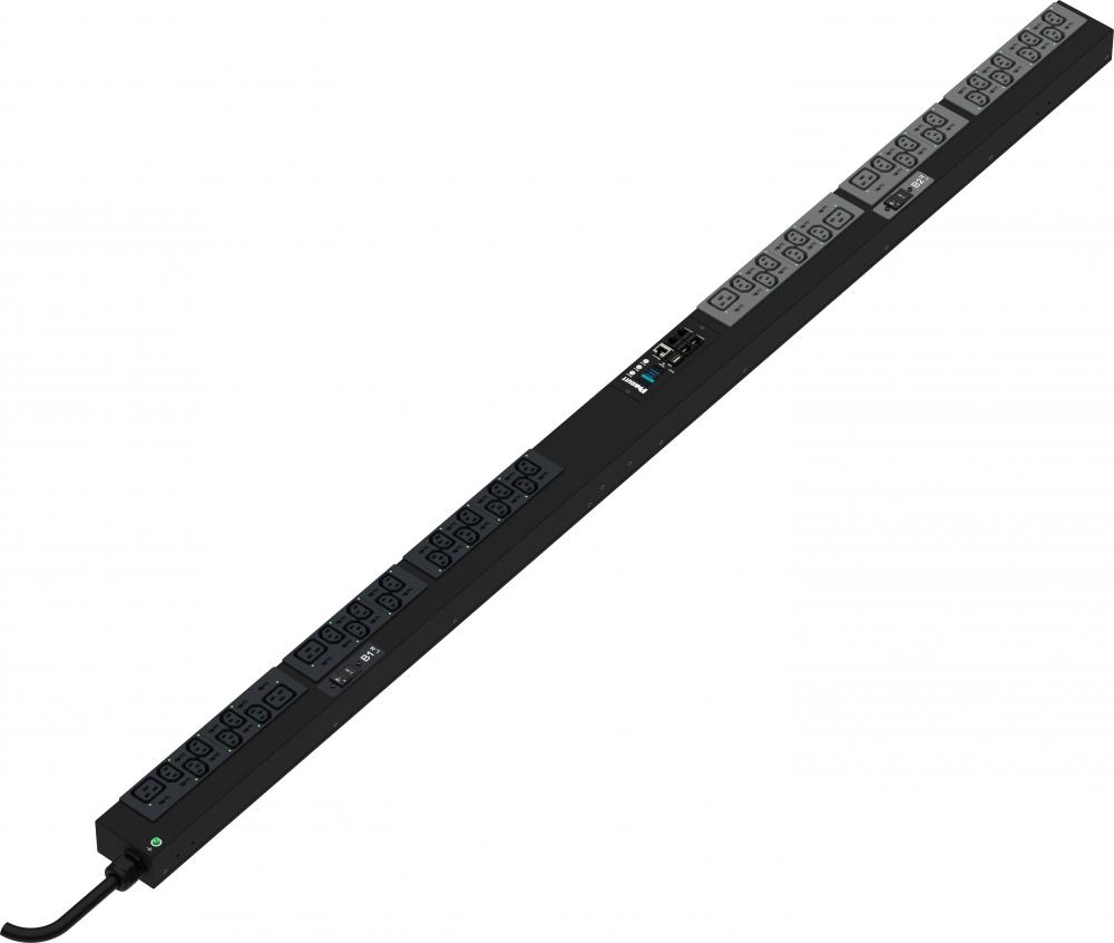 MSPO PDU, 30AMP, 415V, (48)C13, IEC 60309 3P+N+E