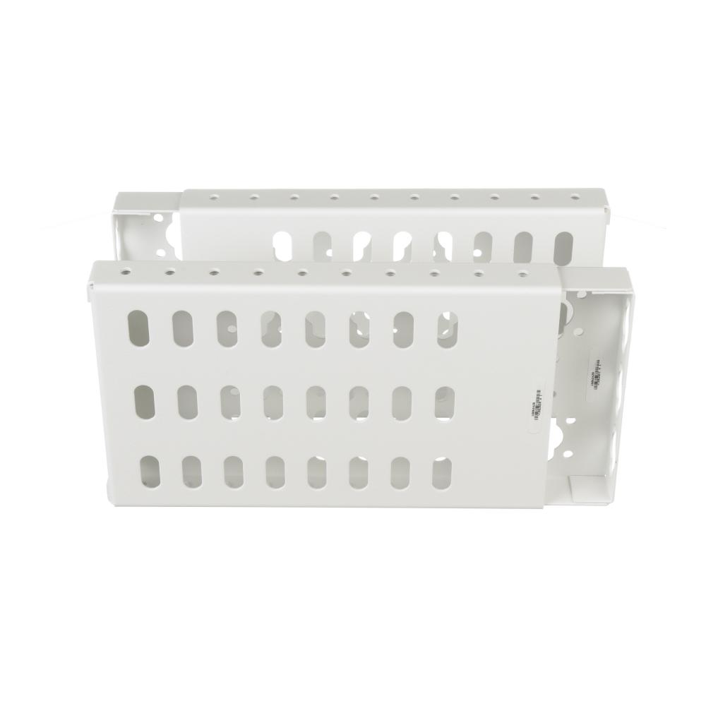 2-Post Rack PDU Mounting Bracket Kit, Steel, Whi