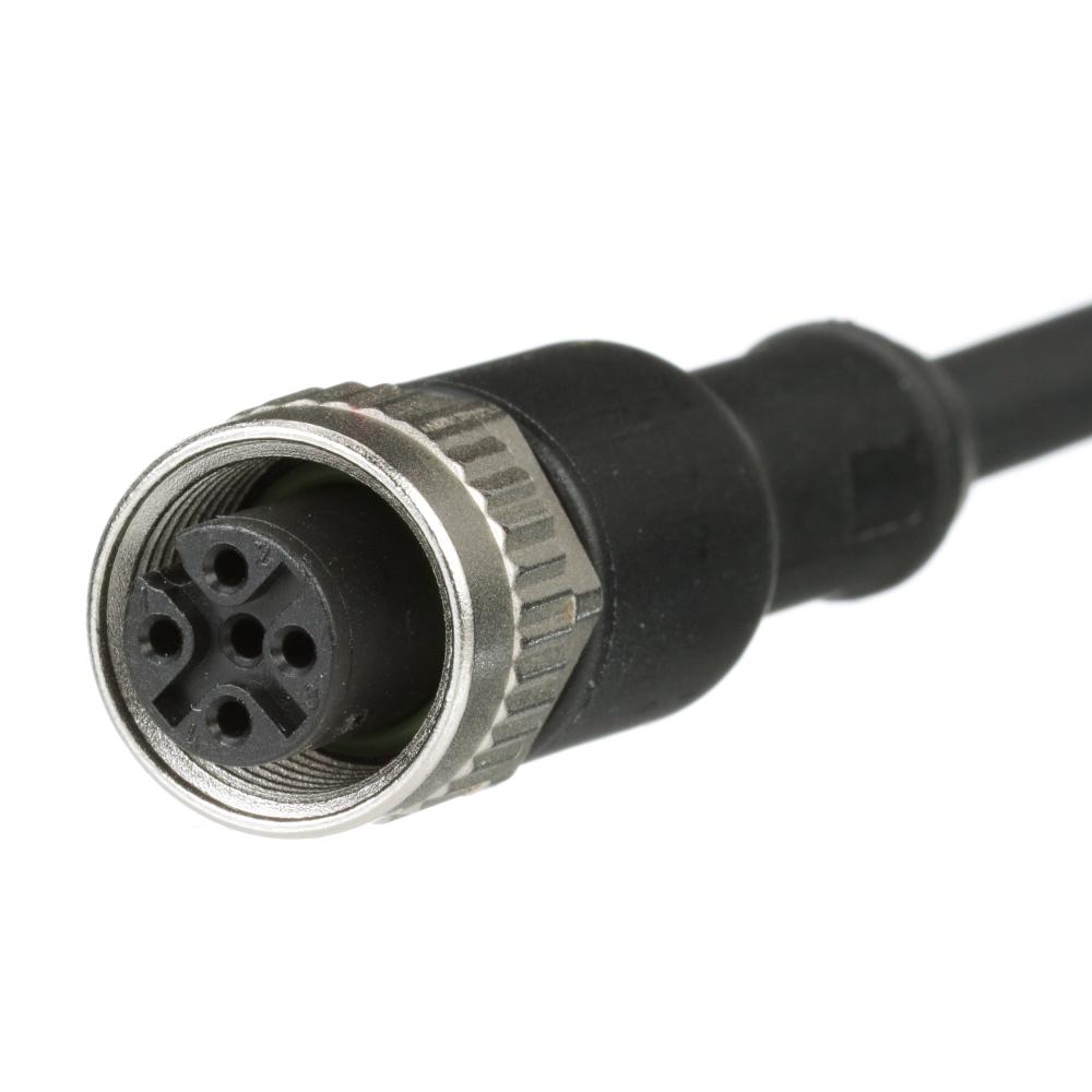 IndustrialNet™ M12 Cordset, A-Code, Fema