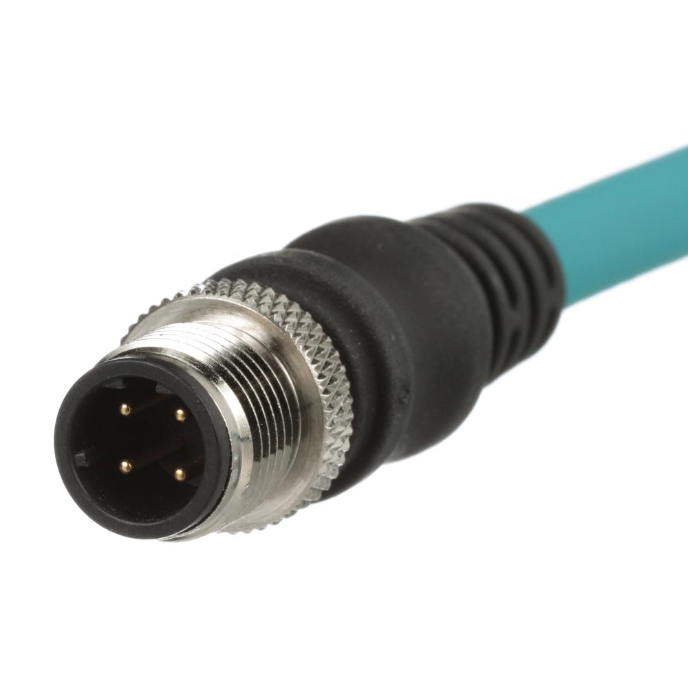 IndustrialNet™ M12 Cordset, Cat 6A, X-Co