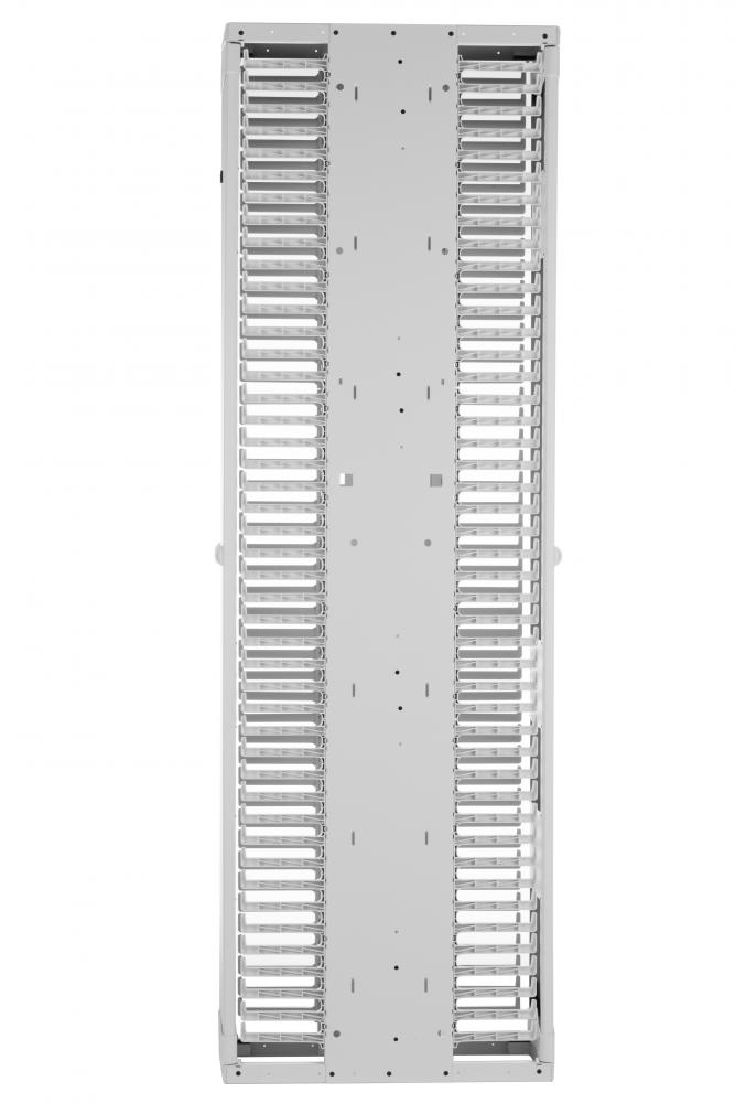 PE2V Vertical Dual-Sided Manager, 52RU, 10 in. W