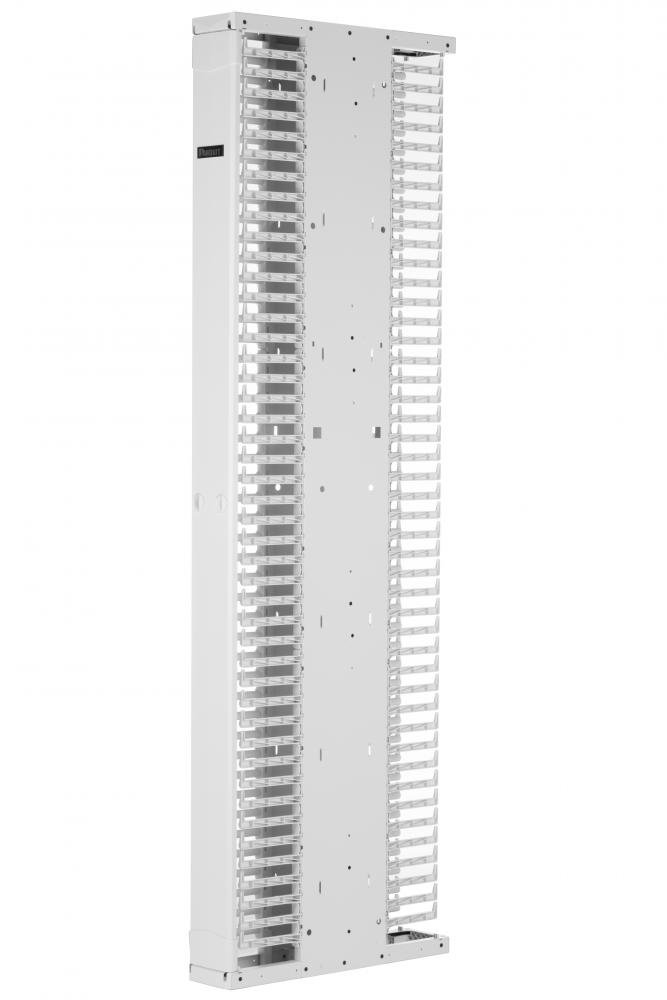 PE2V Vertical Dual-Sided Manager, 1 Door, 52RU,