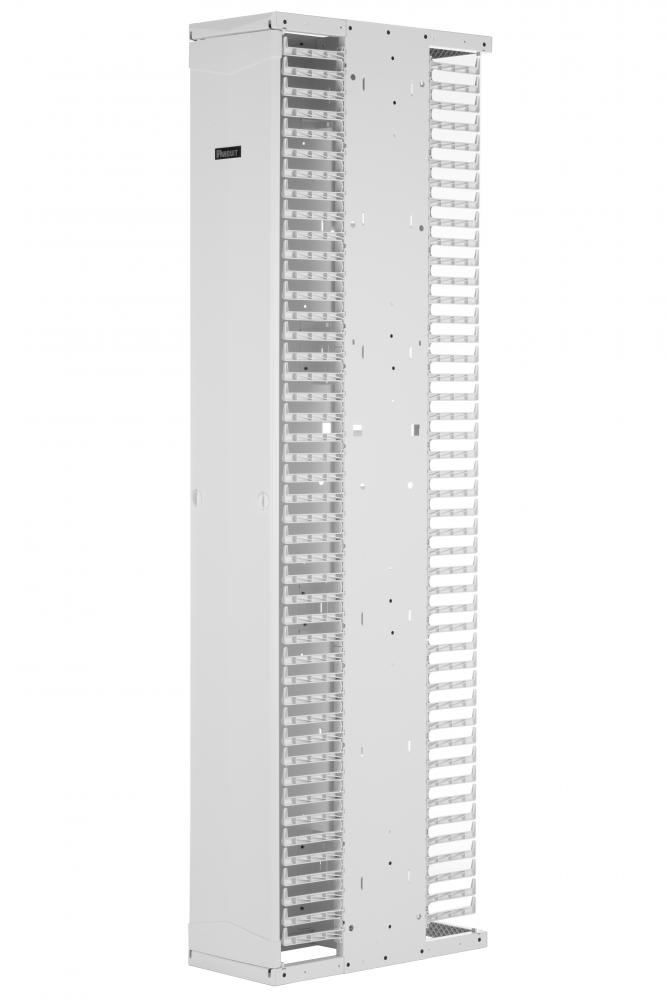 PE2V Vertical Dual-Sided Manager, 1 Door, 52RU,