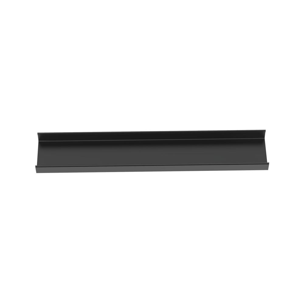 FIBERRUNNER®  CHANNEL, 6 FT LENGTH, BLACK